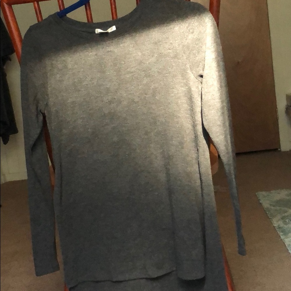 High low sweater